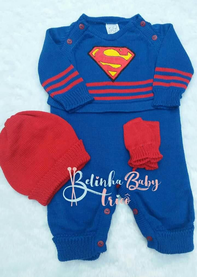 Macacão Super Heróis   KIT