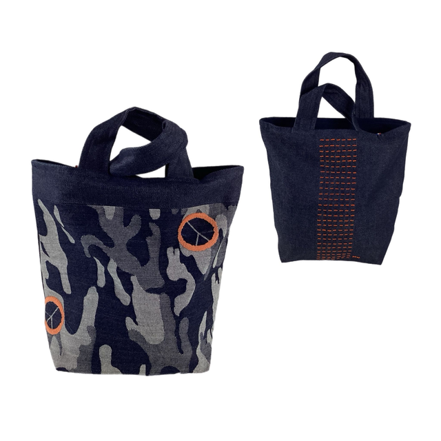 Tote bag Sashiko denim