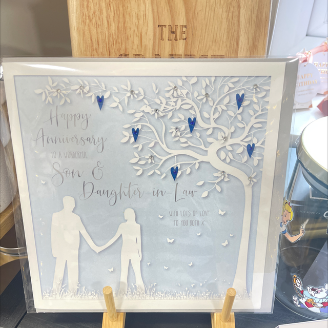 Happy anniversary son and daughter in law 