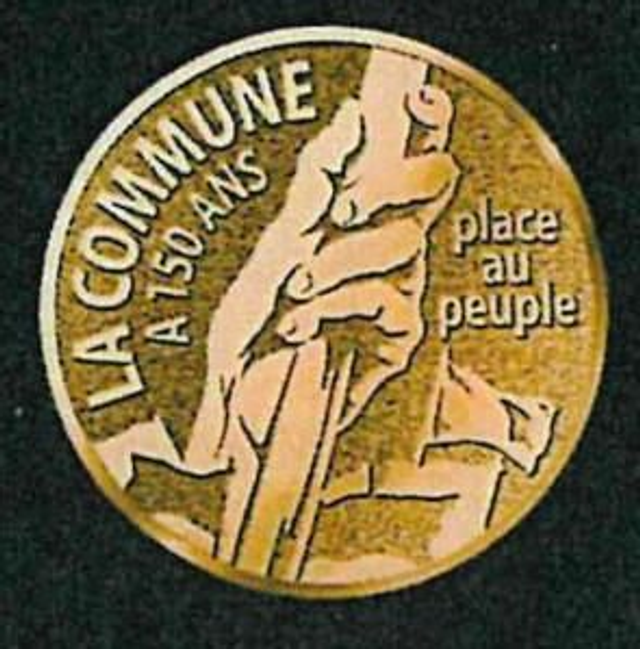 Mini-médaille 150ème Commune de Paris 1871 (34mm)