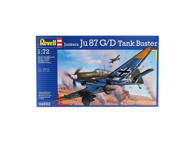 Starter Kit Junkers Ju87 G/D Tank Buster revell 74692 1/72