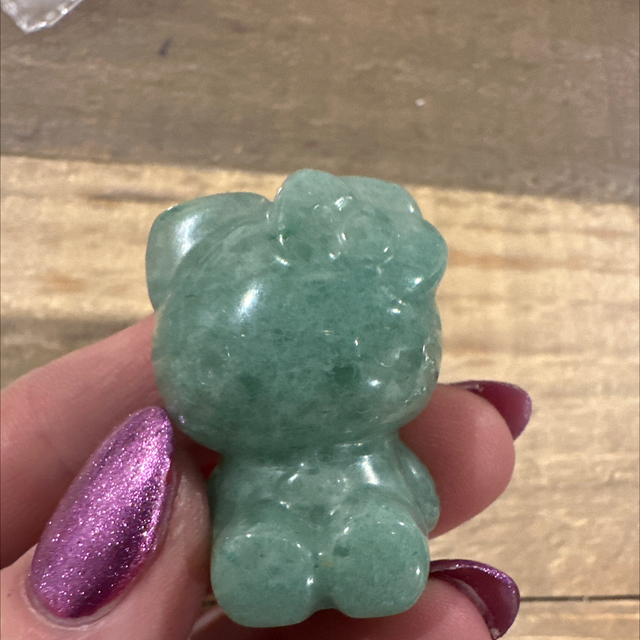 Hello Kitty Green Aventurine 