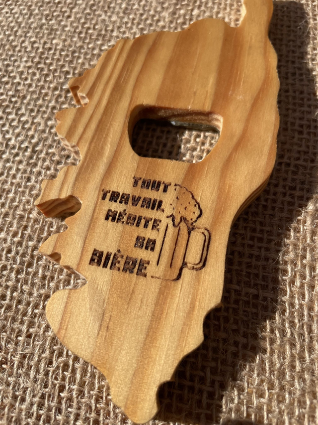 Décapsuleur corse / Tout travail mérite sa bière