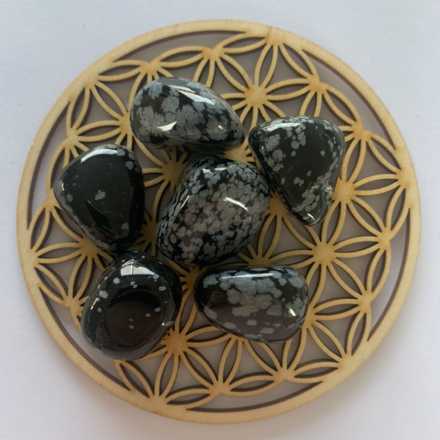 Obsidienne Flocon De Neige