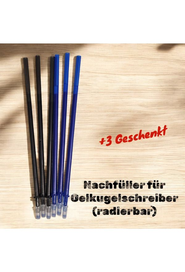 Sternzeichen-Kugelschreiber Nachfüller 6 für 3