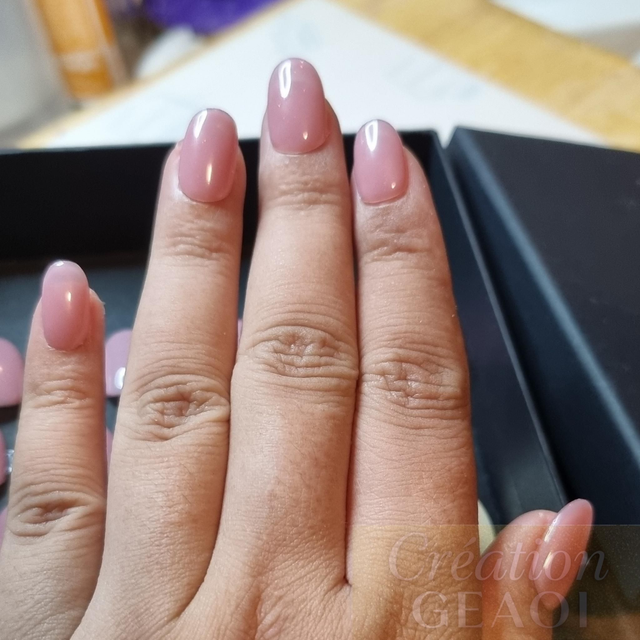 Coco flakes blush little oval S créer sur commande délai de 7jours ouvrable