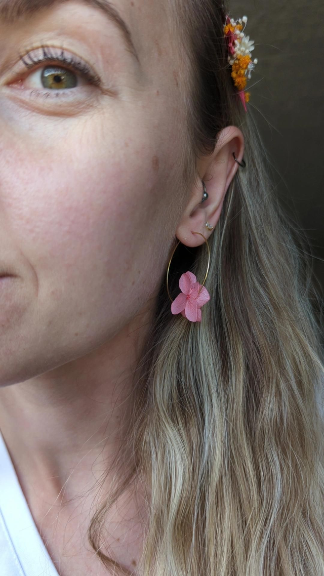 Boucles d'oreilles créoles Sweet Pop - Différents coloris