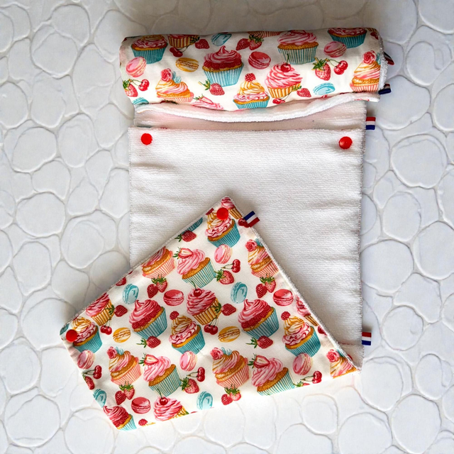 7 Essuie-Tout Lavables en rouleau avec pression – Microfibre & Coton