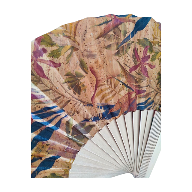 Éventail en liège Tahiti MONTADO