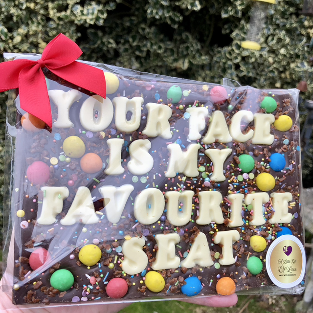 Personalised Chocolate Slabs