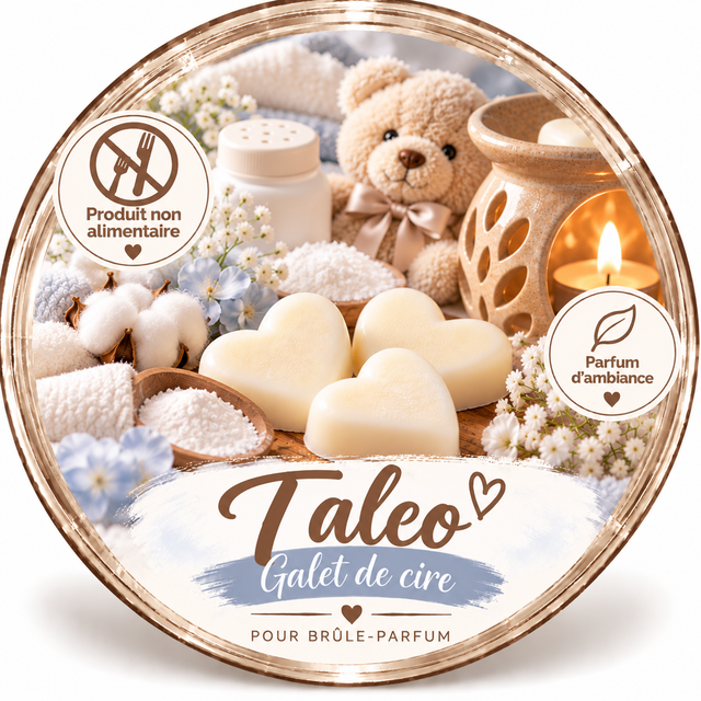 Galet de cire - Talco