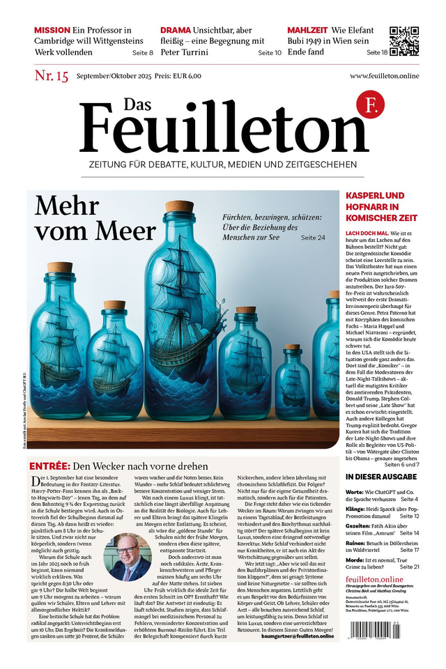 Einzelbestellung Ausgabe 15 - Sept/Okt 2025 inkl. Postversand