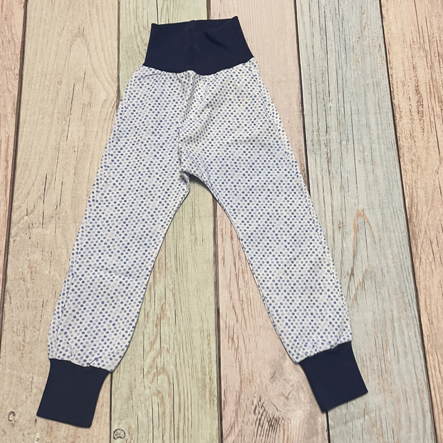 Checkerhose, Größe 98, Punkte blau