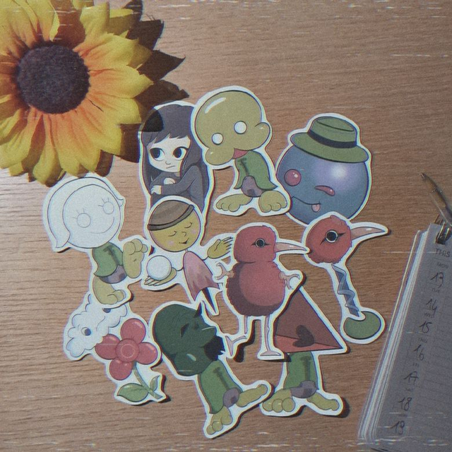 Petscop stickers set