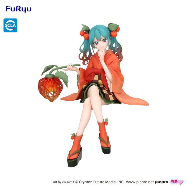 Hatsune Miku: Flower Fairy (Winter Cherry Ver.) Noodle Stopper Figure