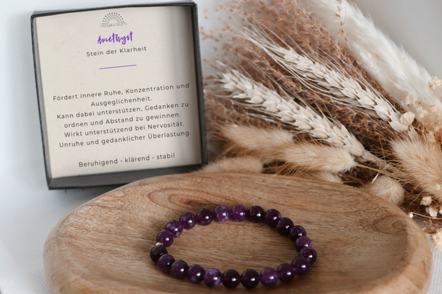 Amethyst - Armband der inneren Ruhe