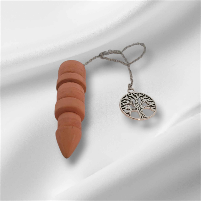 Pendule 6 en bois de cerisier