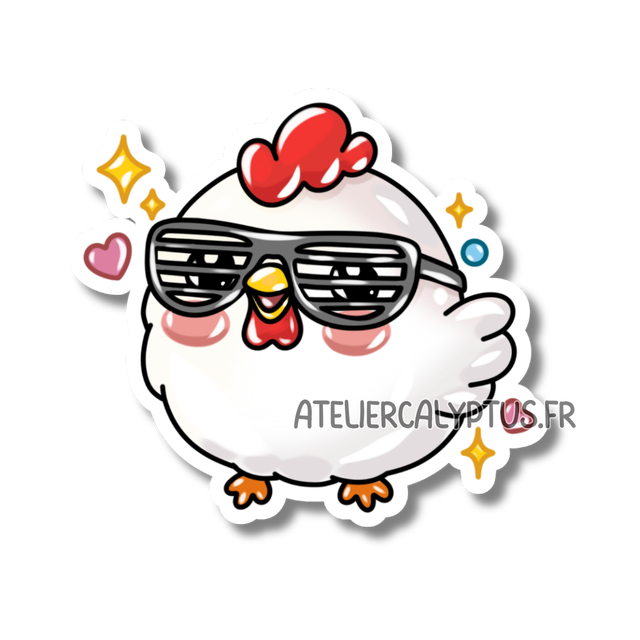 Sticker Poulette