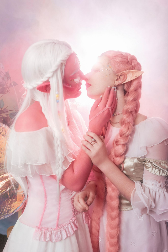 Tirage photo "Queer Fairies - The Kiss"