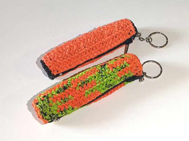 Llavero Monedero Tubo