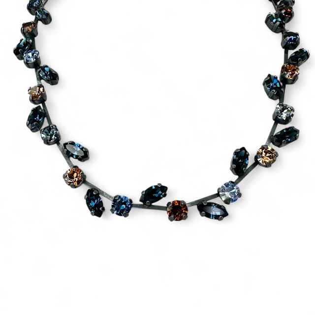 Collier RANKE Blau Braunmix