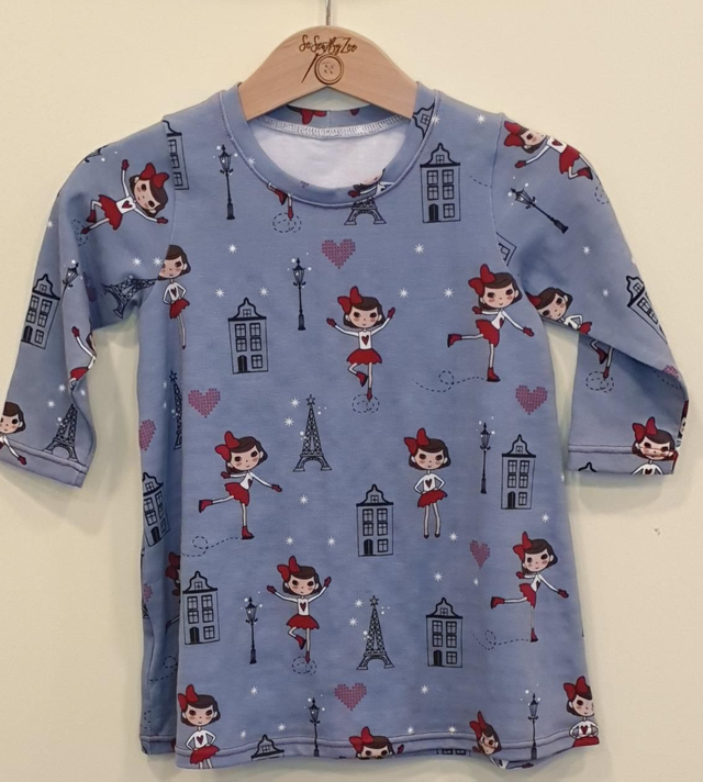 6-9 months Long sleeved t-shirt style dress