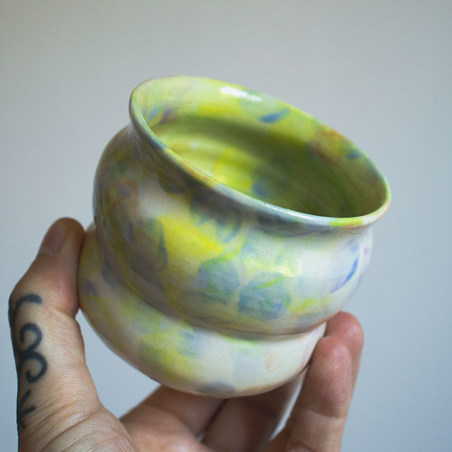 Gobelet multicolore