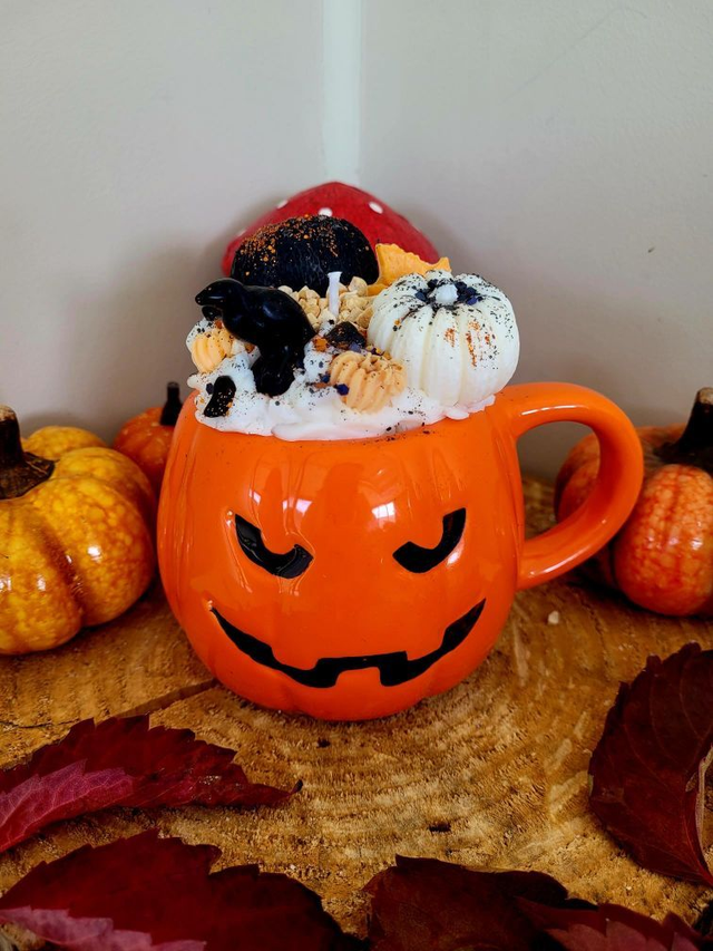 Mug bougie Citrouille