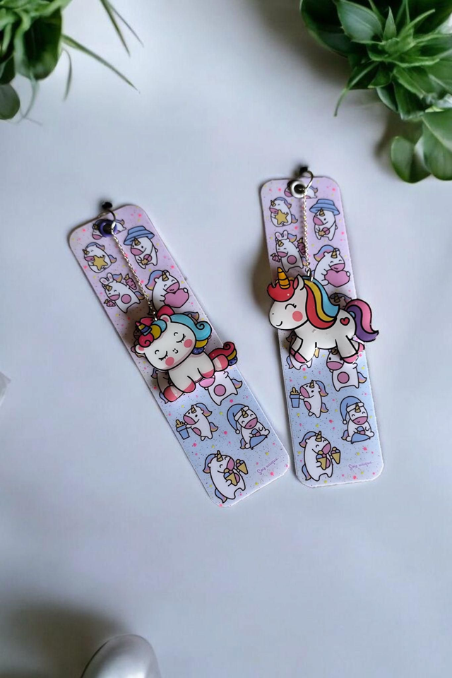 Marque page Licorne