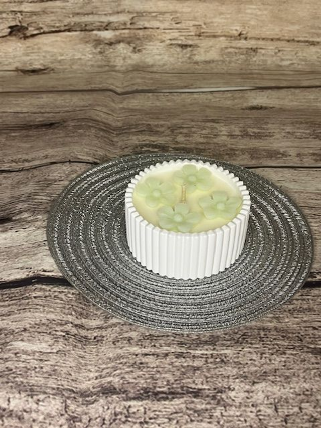 Bougie parfumée Fleur d'amandier - 90 grammes