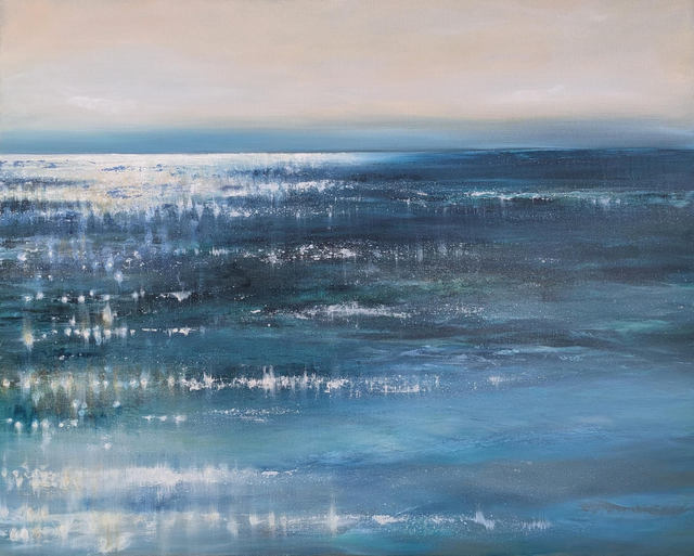 Shimmering sea 