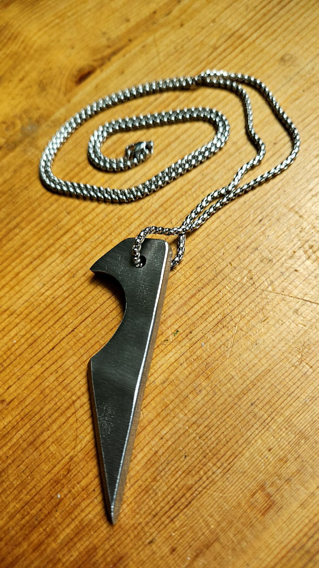 Collier inox eagle 1