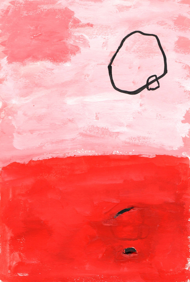 Encre et acrylique originale et unique pour le livre « Les comptines du week-end ». Titre : Mais qui sont ces barbares ?