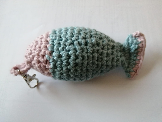 Patron poisson porte clé OCTAVE 