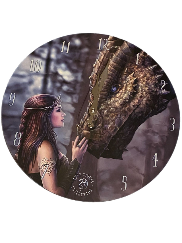 Anne Stokes &quot;Once Upon A Time &quot; Clock