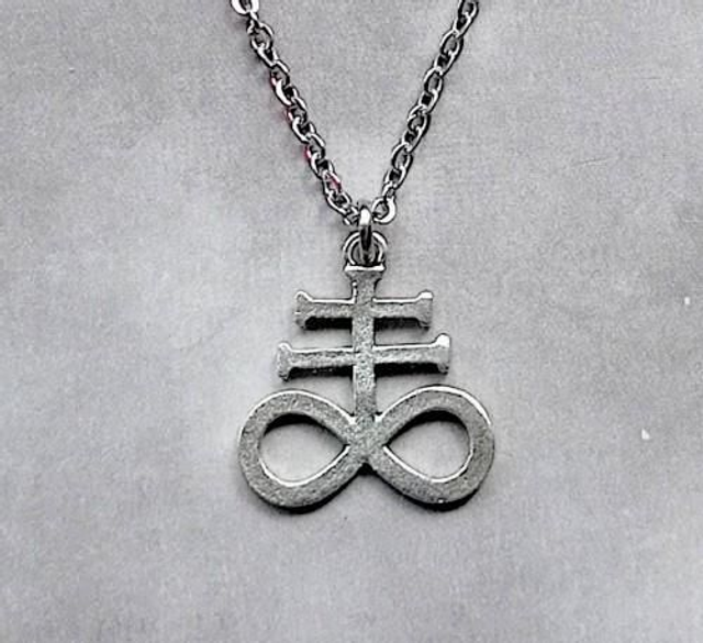 Leviathan Cross Necklace 