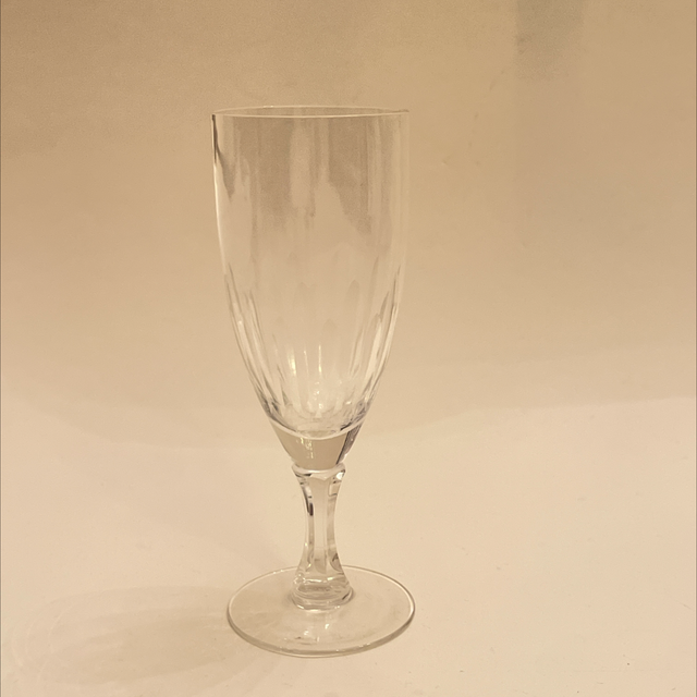Sektglas Rosenthal Kristall geschliffen 