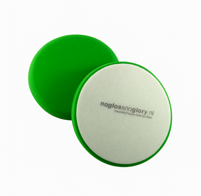 Polijstpad roterend groen 150 mm, 2 stuks