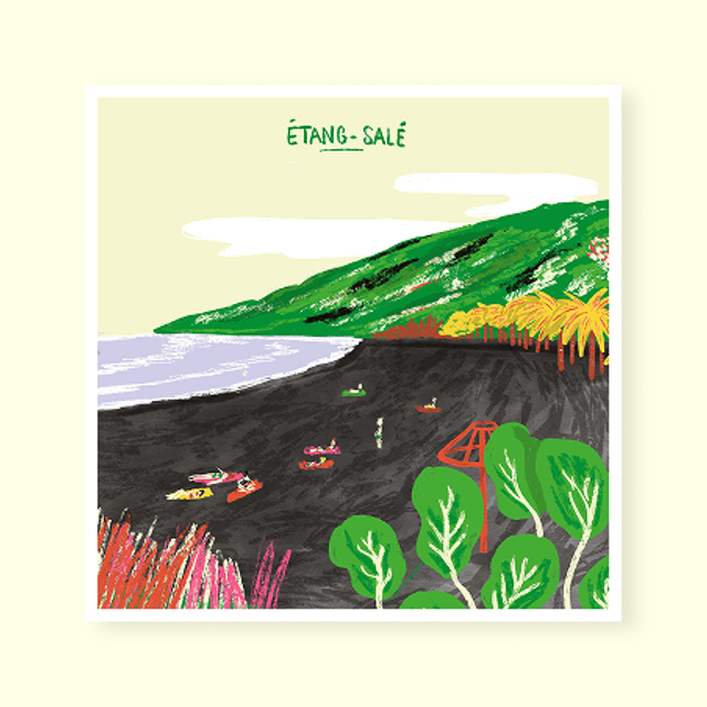 Étang Salé - tirage numéroté