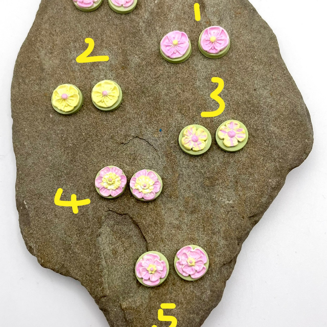 Blossom statement studs #3