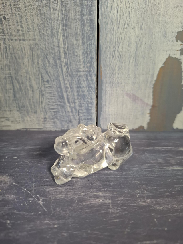 Clear Quartz Horse 