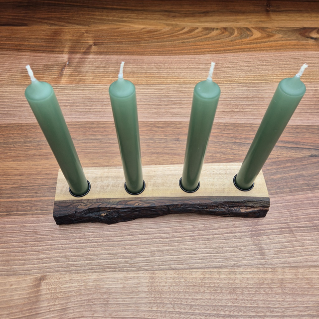 4er Stabkerzenhalter
