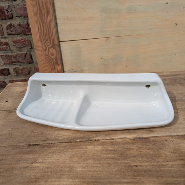 Porte savon en porcelaine