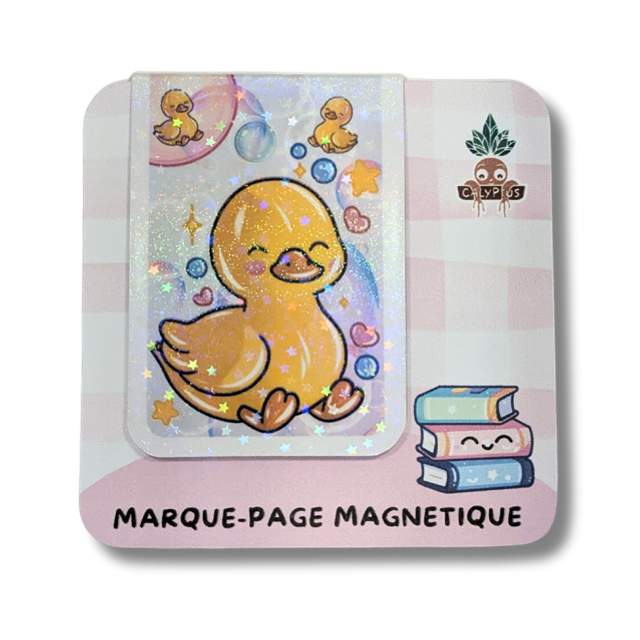 Marque-page magnétique Canard de bain 2