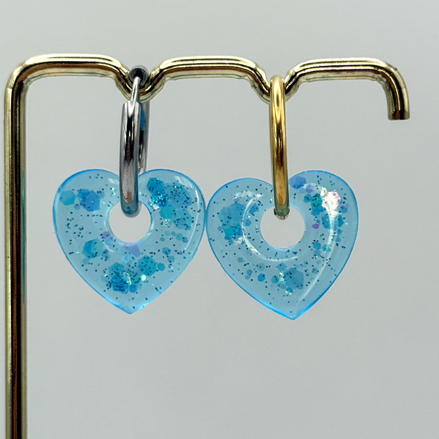 Pampilles Cœur réversibles