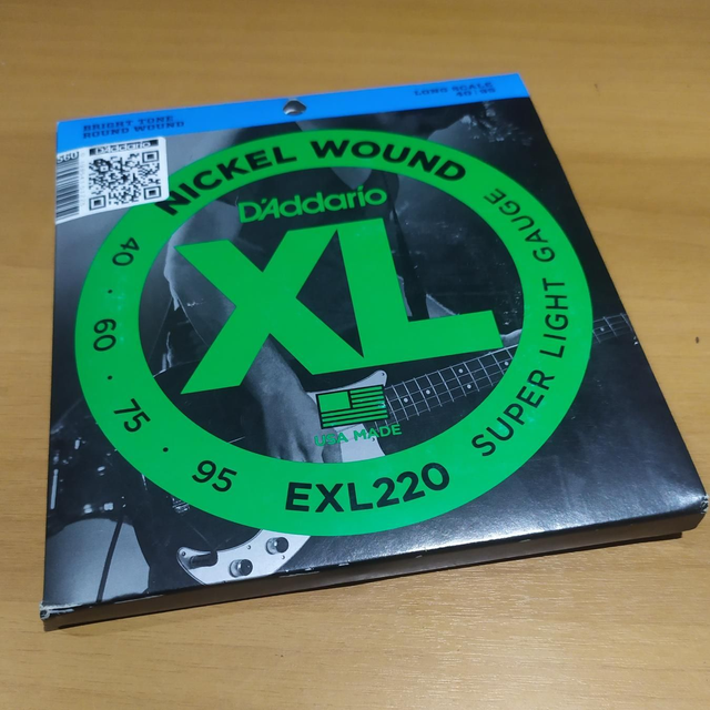 Encordoamento Baixo 4C 040 Daddario EXL220