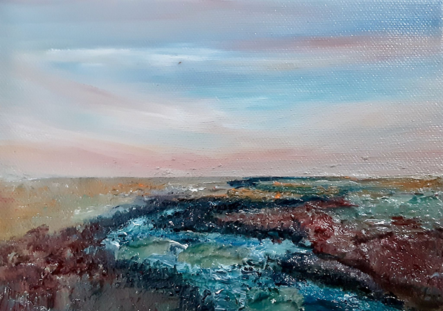 Joke Ket  Titel: "Uit het vuur der aarde"