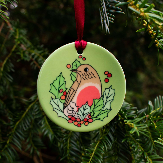 Ceramic Christmas Tree Decorations