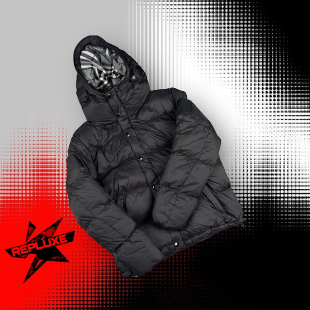 BB Detachable Sleeve Parka Style - Black