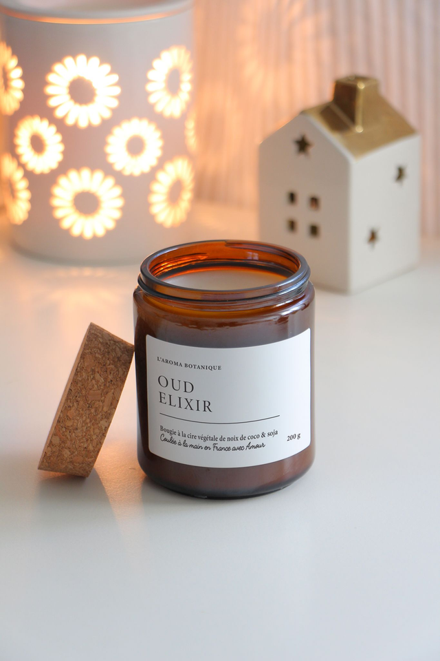 Bougie Signature • Pot Ambré